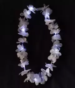 Collar de Flores Hawaiano LED - 2 colores - comprar online