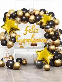 Set de Globos "Feliz Cumpleaños"
