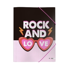 CARPETA OFICIO CON ELÁSTICO ROCKER MOOVING
