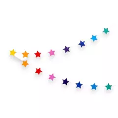 Guirnaldas estrellas brillantes