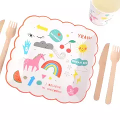 Plato Unicornio Love