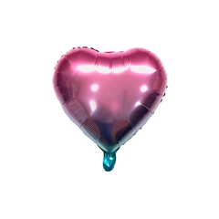 Globo Metalizado de Corazón Grande