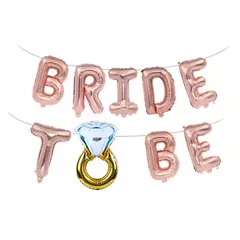 set de globos bride to be