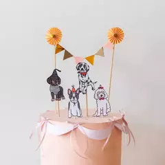 Deco torta perritos