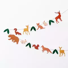 Guirnalda animales del bosque - comprar online