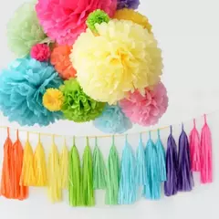 Guirnalda pompòn 40cm