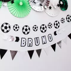 Guirnalda Pelotas de Futbol - comprar online