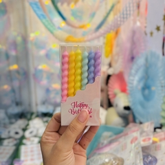 Velas Ondas Pastel - comprar online