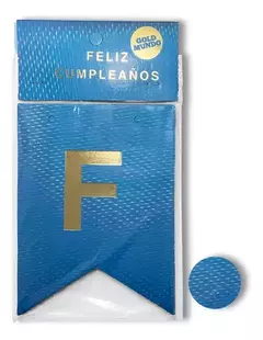 Banderin de Feliz Cumpleaños Holografico en internet