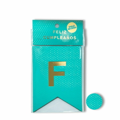 Banderin de Feliz Cumpleaños Holografico - tienda online