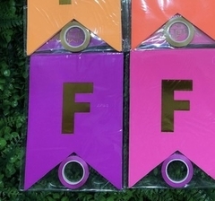 Banderin de Feliz Cumpleaños Fluo