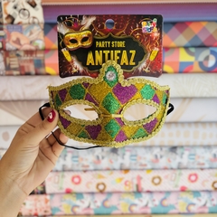 Antifaz Mardi Gras - comprar online