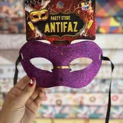 Antifaz Glitter Con Estrellas - comprar online