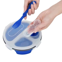 Lunchera de Silicona Redonda - comprar online