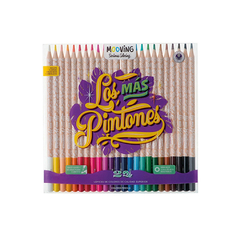 LAPICES DE COLORES X24 MOOVING
