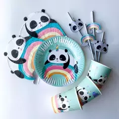 Guirnalda Panda y Arcoiris - comprar online