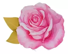 Plato de Polipapel Flor de Rosas en internet