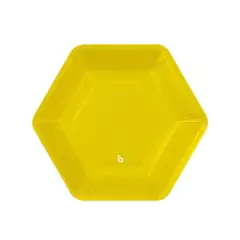 Plato de Polipapel Hexagonal Liso