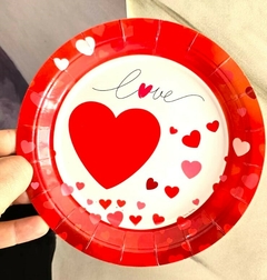 Plato Love Enamorados