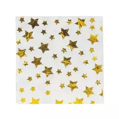 Servilleta Estrellas Doradas