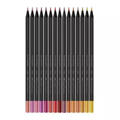 LÁPICES FABER CASTELL SUPERSOFT CÁLIDOS X15 - comprar online