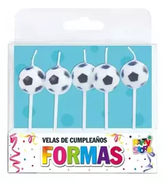 Velas de Cumpleaños Pelotas de Football