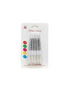 Velas Torneadas Metalizadas