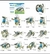 13 in 1 Kit Educacional robo solar - loja online