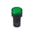 SINALEIRO LED MONOBLOCO JNG | AD16-22DG | VERDE | 12VCC | 22MM