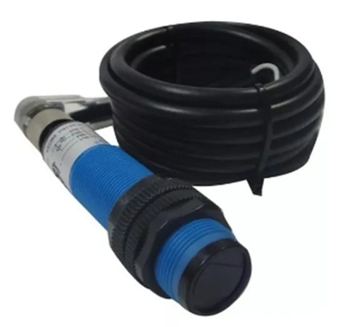 Sensor Fotoeletrico Difuso JNG | G18-3A30PC | PNP | Diametro 18mm | Cabo de 1,90 Metros | Na+Nf | Distancia de Detecção 0 a 300mm | 10 a 30Vcc