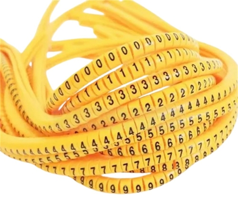 ANILHA FRONTEC FGT3-9 | 6 A 10MM | NÚMERO “9” | EMBALAGEM C/50