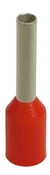 TERMINAL ILHOS SIMPLES ISOLADO | SECÇÃO: 1,0MM² | COR: VERMELHO | 100 PEÇAS | WEIDMULLER CONEXEL