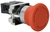 BOTAO DE EMERGENCIA COGUMELO PULSADOR GIRA DESTRAVA JNG | LAY5-BS5 | 40MM | METALICO | SEM BLOCO DE CONTATO | VERMELHO