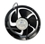MICROVENTILADOR JNG | TA22060HBL-2 | 220X220 X60MM | REDONDO | 220VCA | CORPO METALICO