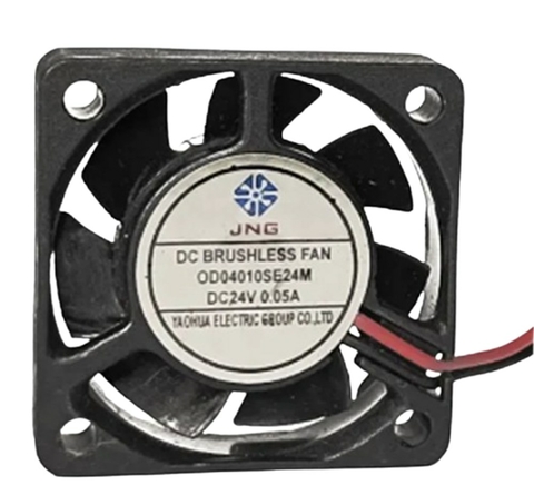 Microventilador JNG | OD04010SE24M | 40x40x10mm | Quadrado | 24Vcc | Corpo Plastico