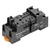 BASE PARA RELE AUXILIAR CONEXEL WEIDMULLER CONEXEL | RELE COMPATIVEL DRM27 2NA/NF