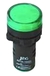 SINALEIRO LED MONOBLOCO JNG | AD1622DG | VERDE | 220VCA | 22MM