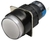 MINI SINALEIRO LED REDONDO JNG | YLAY8E-YDW | BRANCO | 220VCA | 16MM