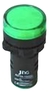 SINALEIRO LED MONOBLOCO JNG | AD1622DG | VERDE | 110VCA | 22MM