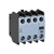 BLOCO DE CONTATO PARA CONTATOR WEG | BFB-11 | FRONTAL | 1NA+1NF | COMPATIVEL CWB9-125 / CAWB