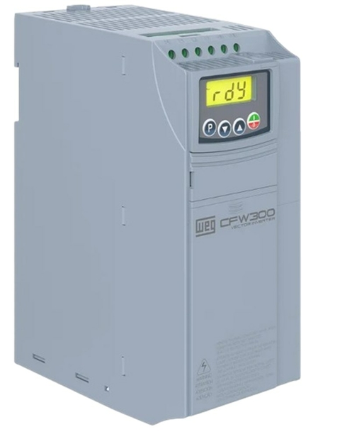 Inversor de Frequencia WEG | CFW300A07P3S2NB20 | Monofasico | 2CV | Corrente Nominal 7,3A | 200 - 240V