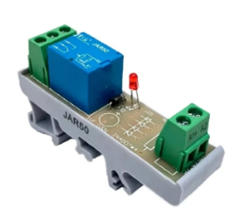 Acoplador a Rele JNG | JAR50 - 24Vcc | Na+Nf Reversivel | Slim