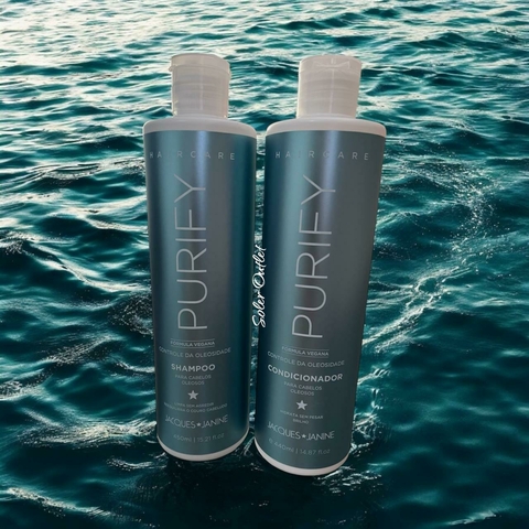 Shampoo E Condicionador Jacques Janine Purify 890ml