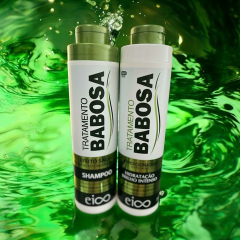 Kit Eico Amo Babosa Shampoo + Condicionador 800ml
