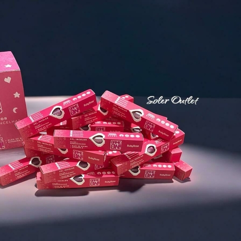 Gel Incolor Cílios e Sobrancelhas óleo de Rícino e Vitamina E - Game On Ruby Rose - comprar online