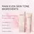 Gel esfoliante facial para limpeza profunda dos poros, remove a pele morta