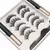 5 pares 5 cílios magnéticos delineador pinças - comprar online