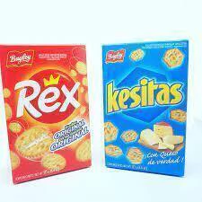 Rex y Kesitas en caja