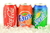 Latas de gaseosa