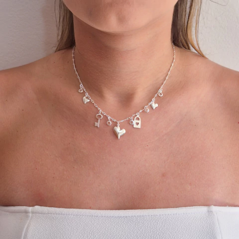 Choker Cadeado